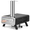Outdoor Pizza Oven Portable Wood Pellet Pizza Stove with 12 Inch Round Rotatable Pizza Stone